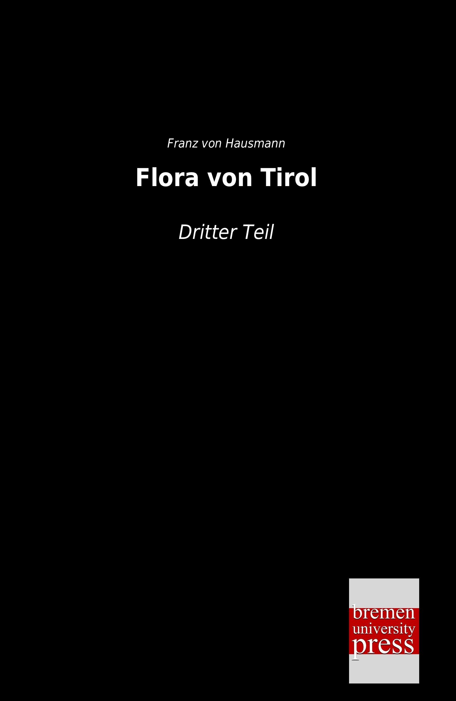 Vorderes Coverbild Flora von Tirol
