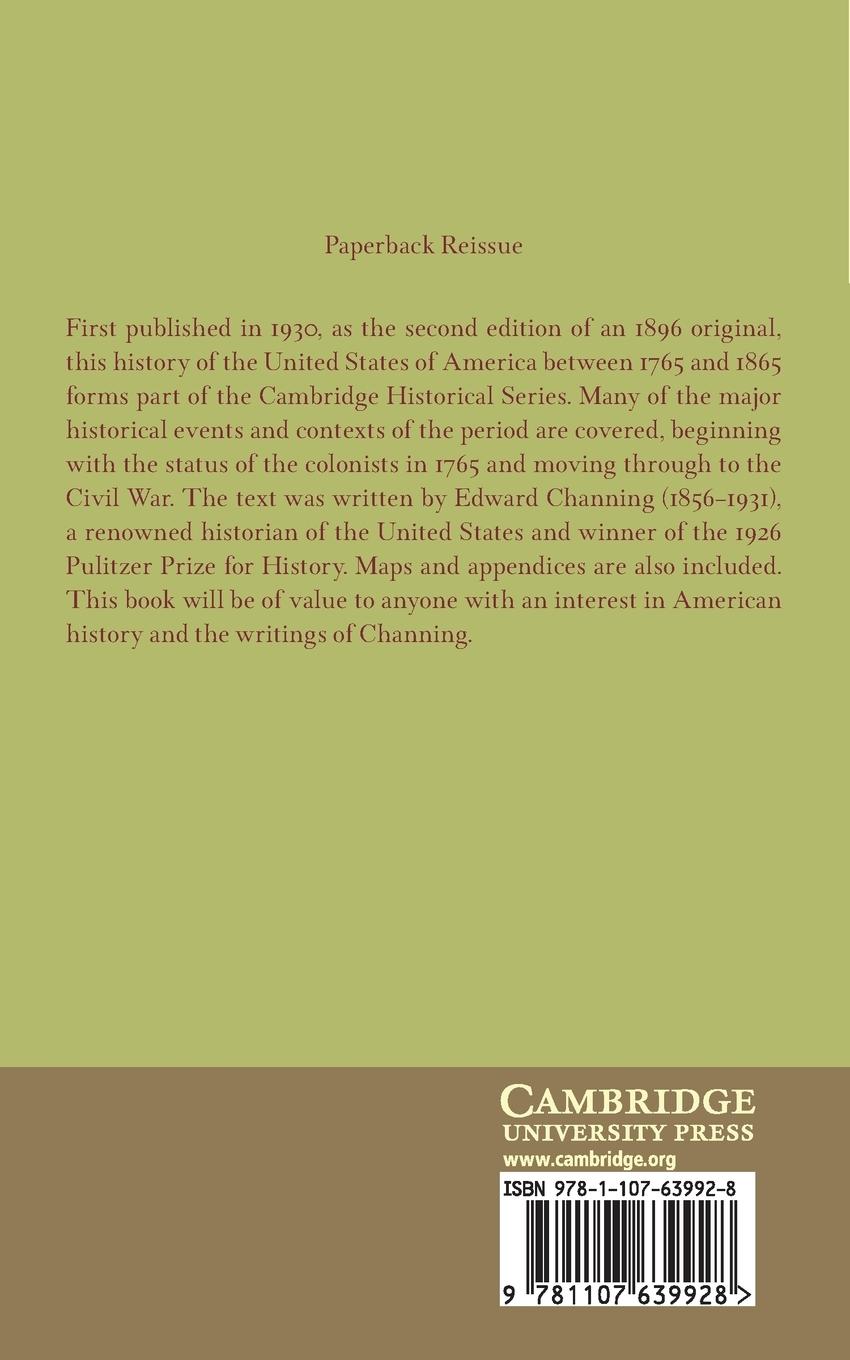 Rückseitencover The United States of America 1765 1865