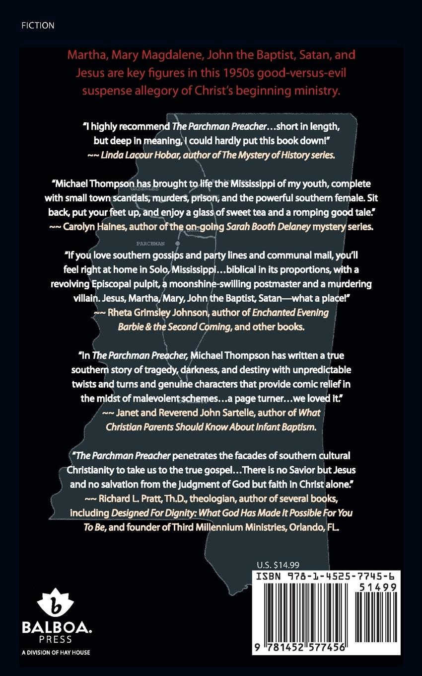 Rückseitencover The Parchman Preacher