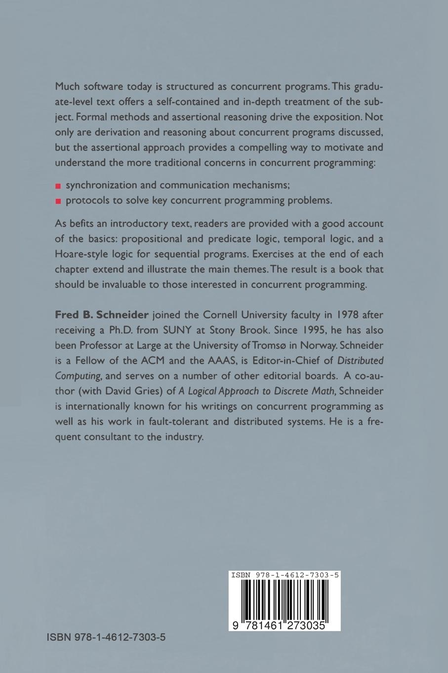 Rückseitencover On Concurrent Programming