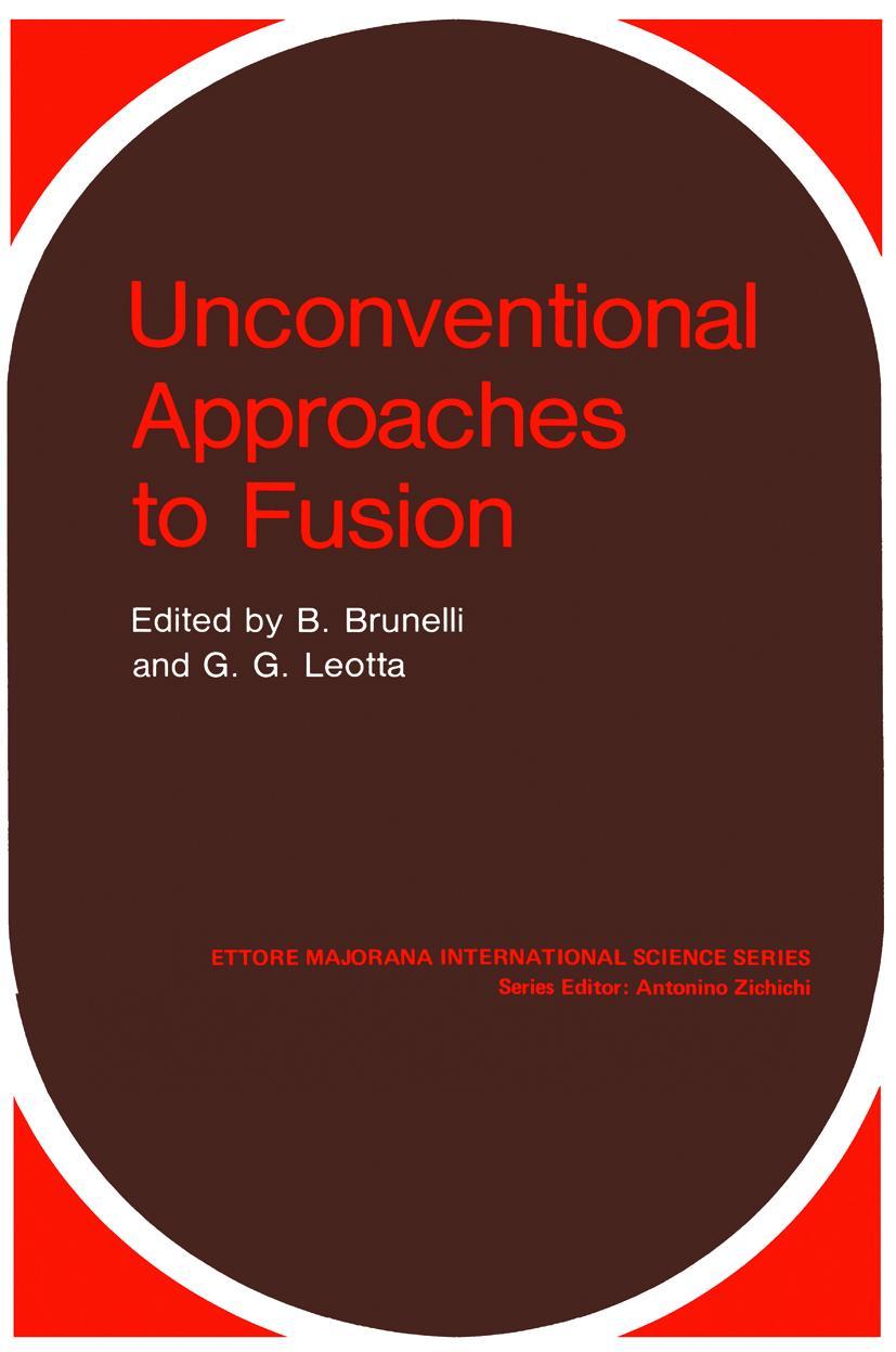 Vorderes Coverbild Unconventional Approaches to Fusion