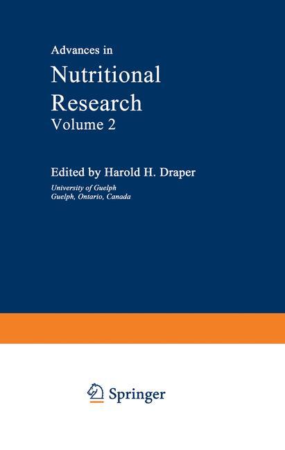 Vorderes Coverbild Advances in Nutritional Research