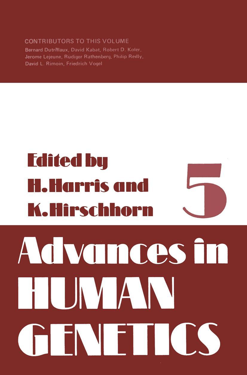 Vorderes Coverbild Advances in Human Genetics