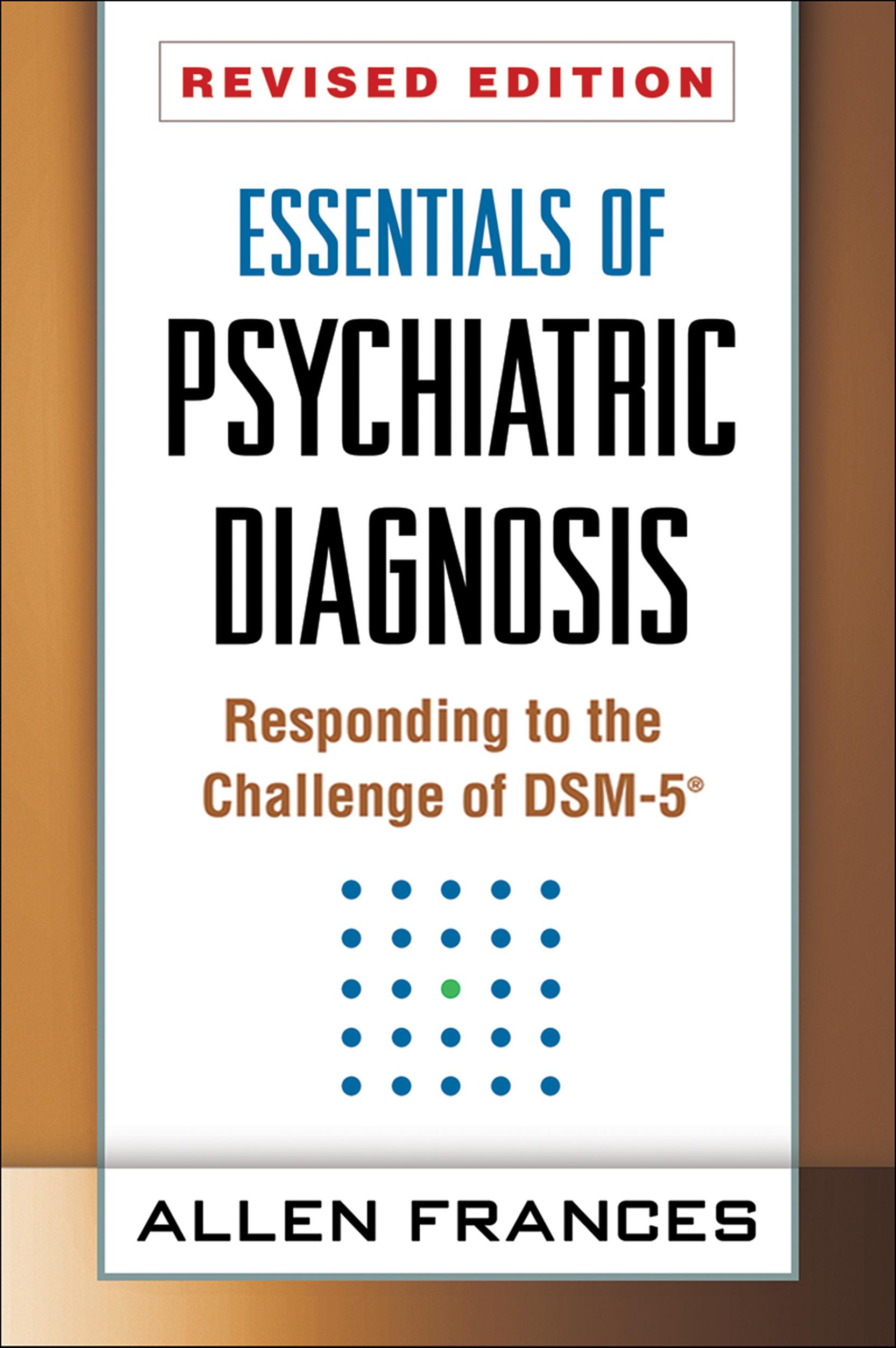 Vorderes Coverbild Essentials of Psychiatric Diagnosis, Revised Edition