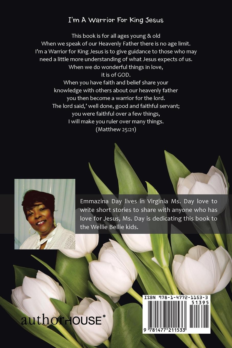 Rückseitencover I'm a Warrior for Jesus