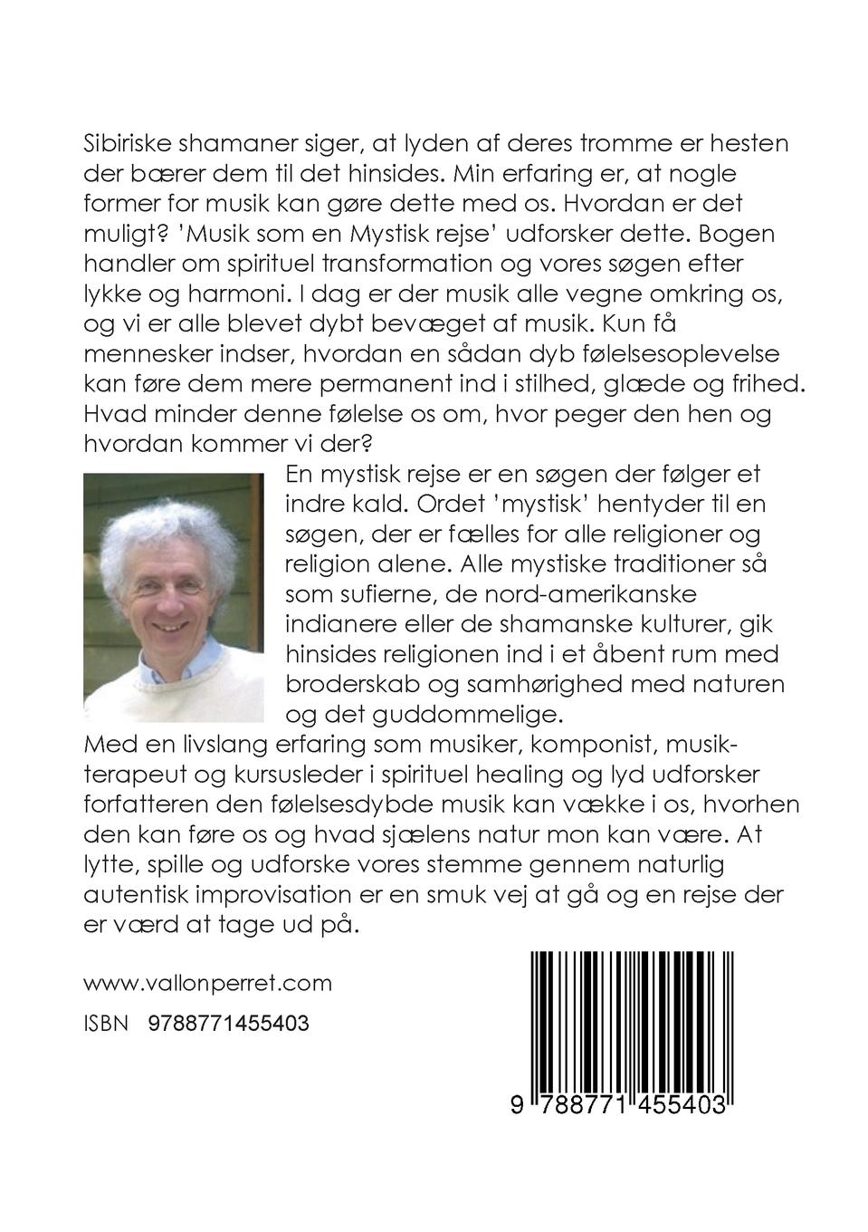 Rückseitencover Musik som en mystisk Rejse
