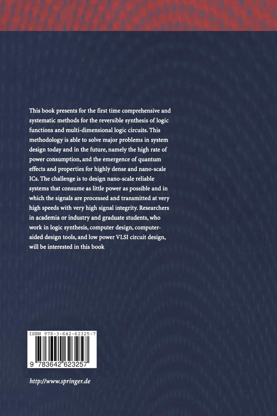 Rückseitencover Reversible Logic Synthesis