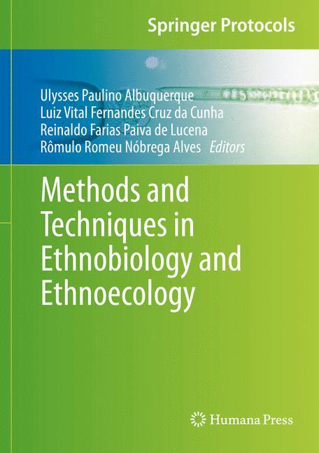 Vorderes Coverbild Methods and Techniques in Ethnobiology and Ethnoecology