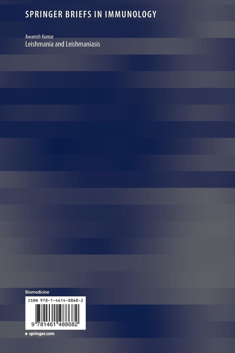 Rückseitencover Leishmania and Leishmaniasis