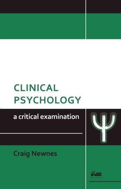 Vorderes Coverbild Clinical Psychology