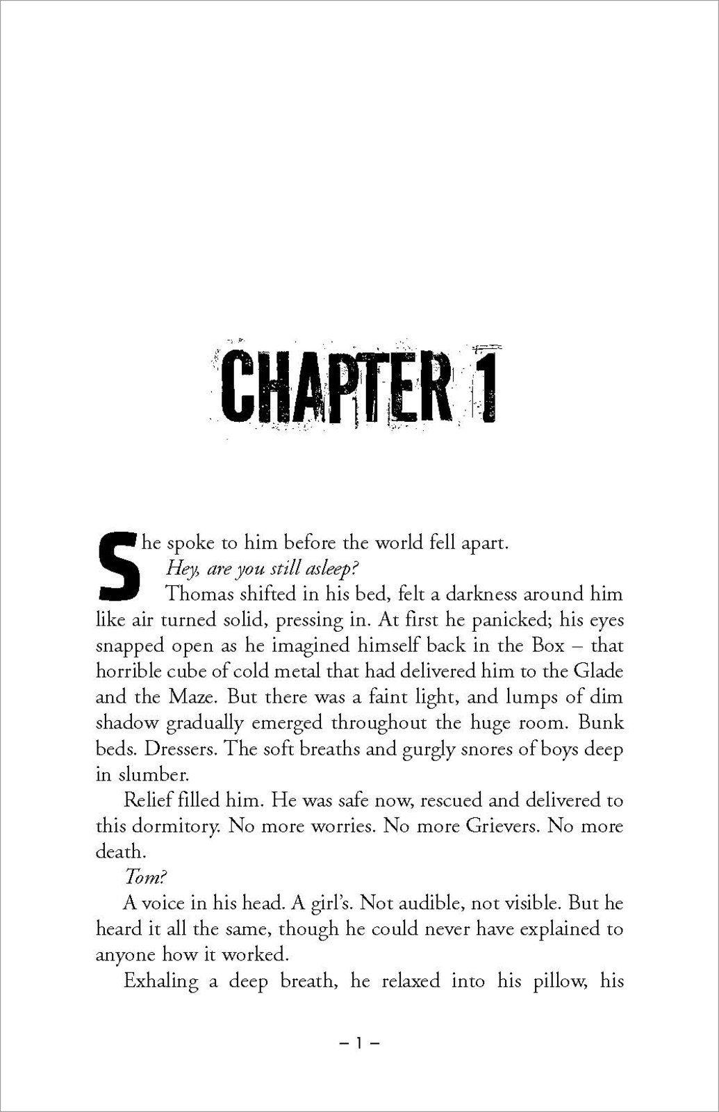 Beispielinhalt (Bild) The Maze Runner 2. The Scorch Trials