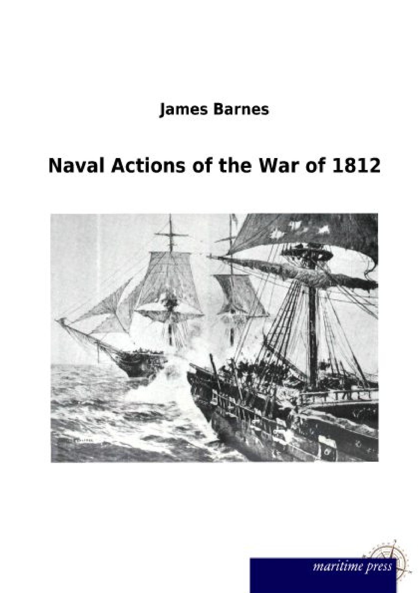 Vorderes Coverbild Naval Actions of the War of 1812