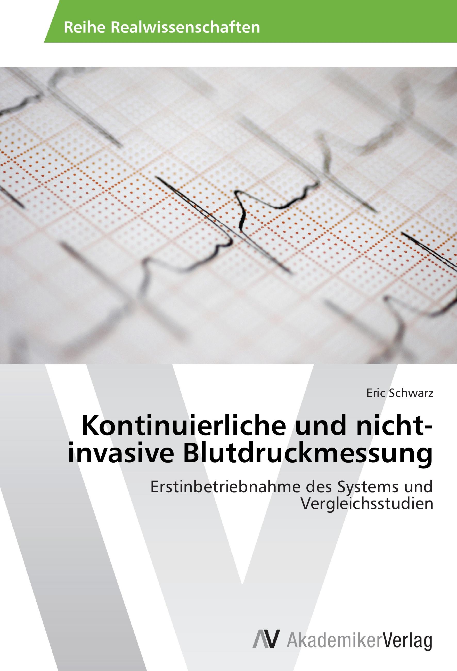Vorderes Coverbild Kontinuierliche und nicht-invasive Blutdruckmessung
