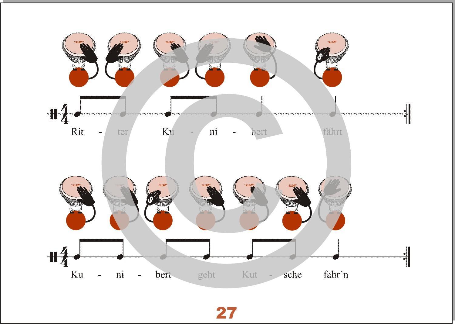 Beispielinhalt (Bild) Djembé lernen