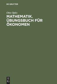 Vorderes Coverbild Mathematik. Übungsbuch für Ökonomen