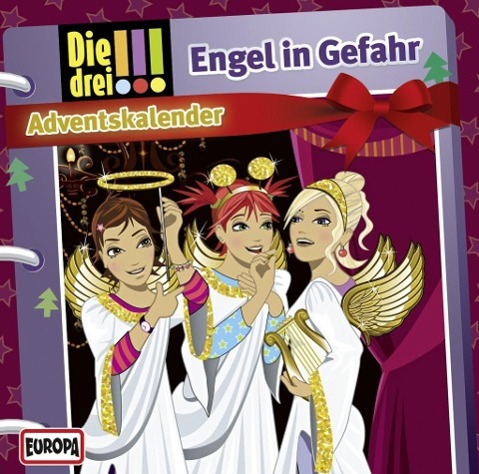 Vorderes Coverbild Die drei !!!. Adventskalender - Engel in Gefahr (drei Ausrufezeichen)