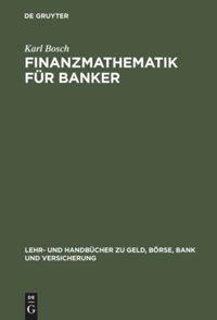 Vorderes Coverbild Finanzmathematik für Banker