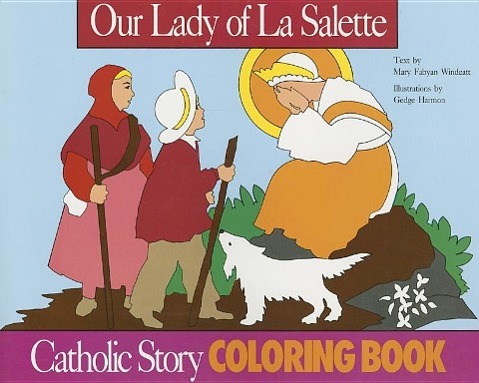 Vorderes Coverbild Our Lady of La Salette Coloring Book