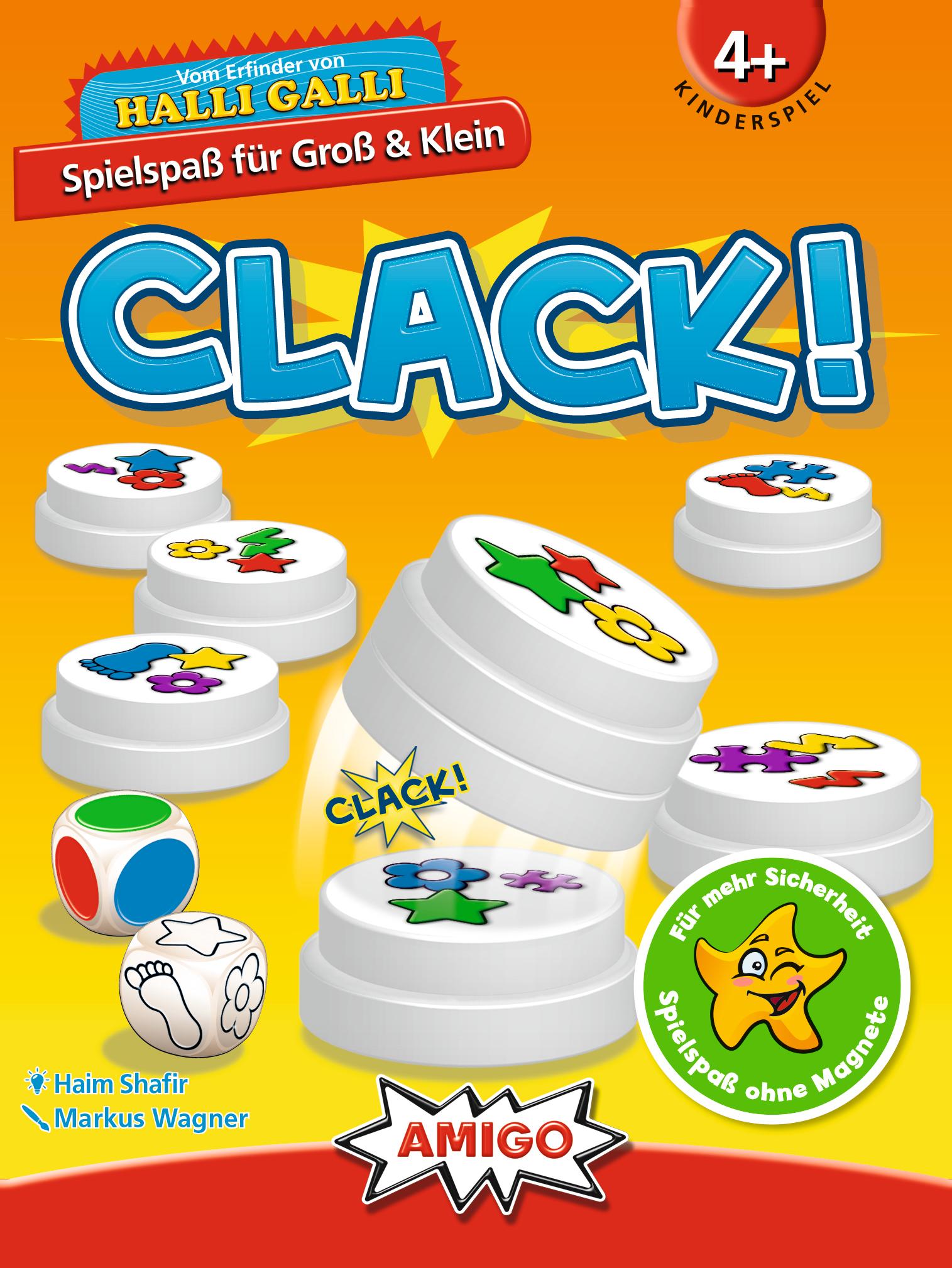 Vorderes Coverbild Clack!