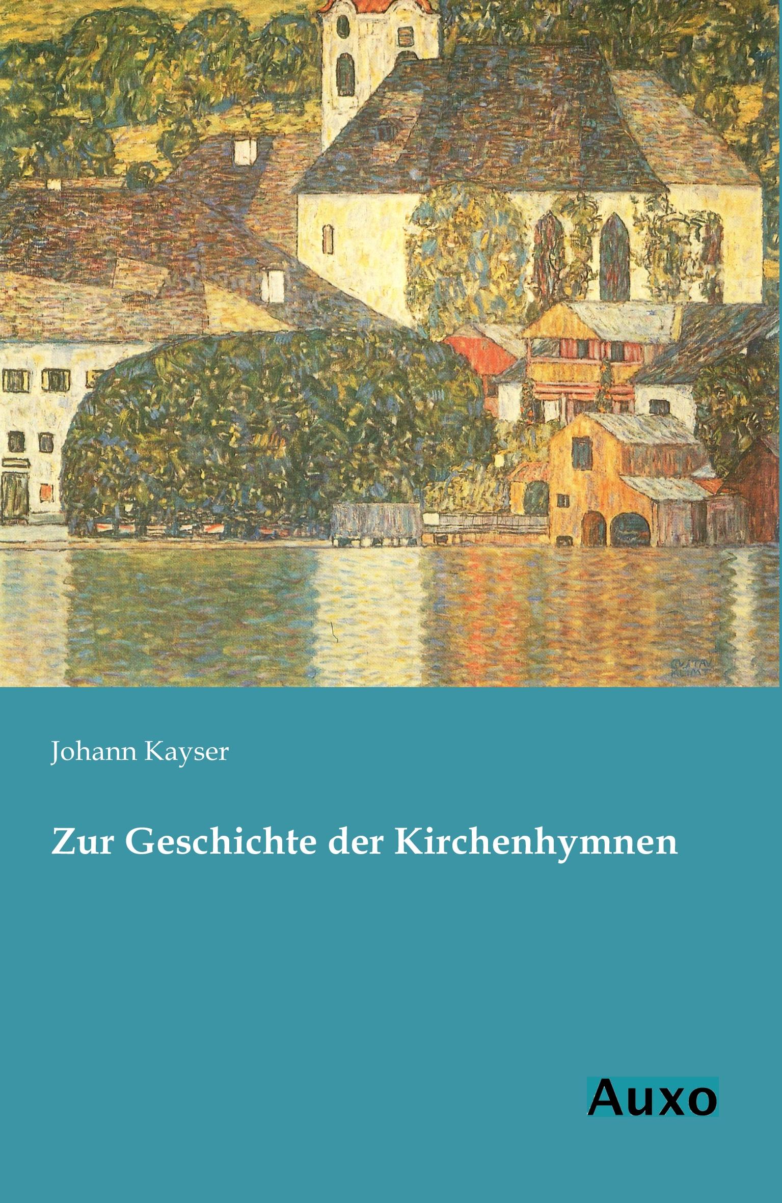 Vorderes Coverbild Zur Geschichte der Kirchenhymnen