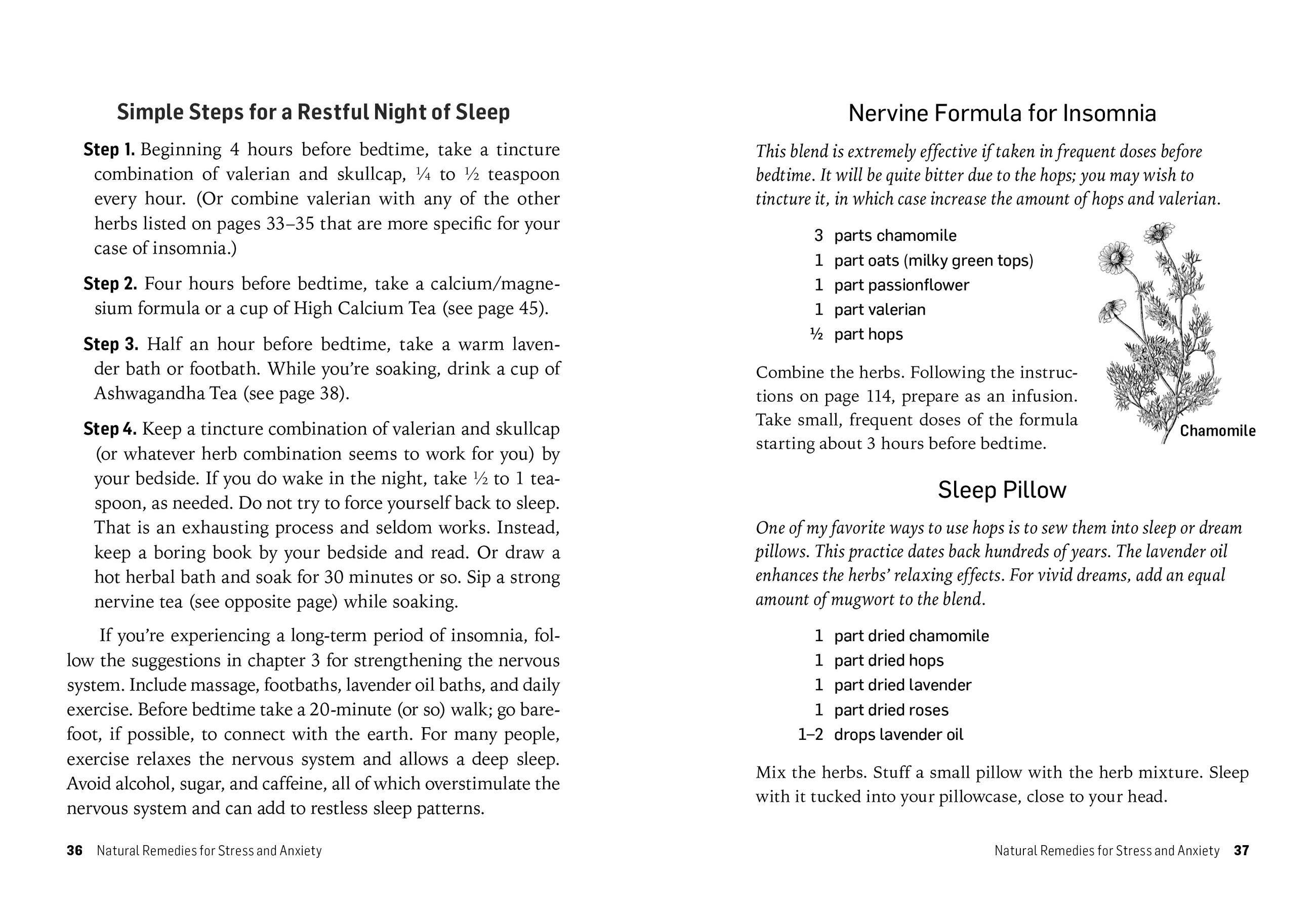 Beispielinhalt (Bild) Herbs for Stress & Anxiety