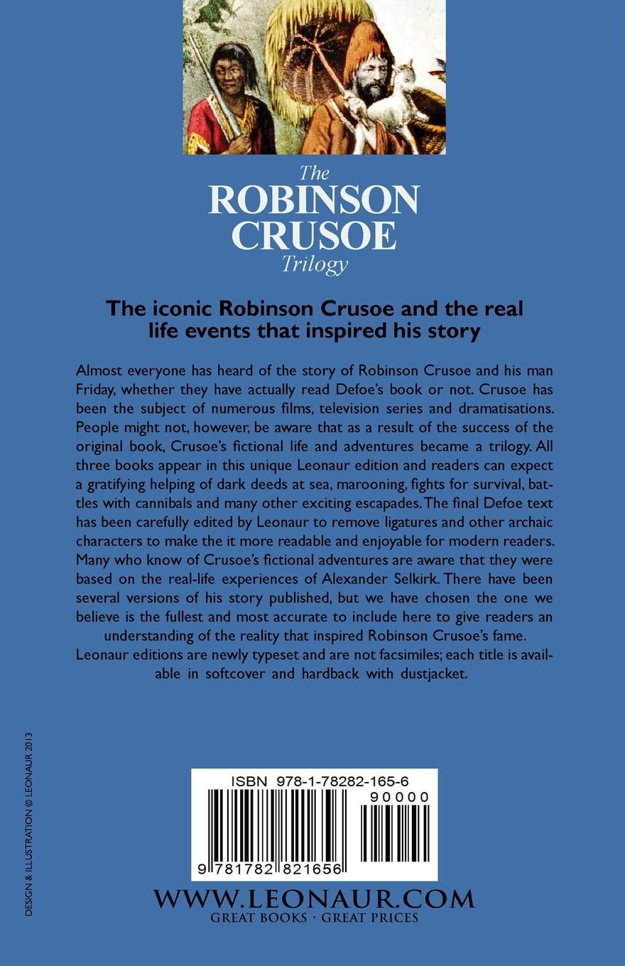 Rückseitencover The Robinson Crusoe Trilogy