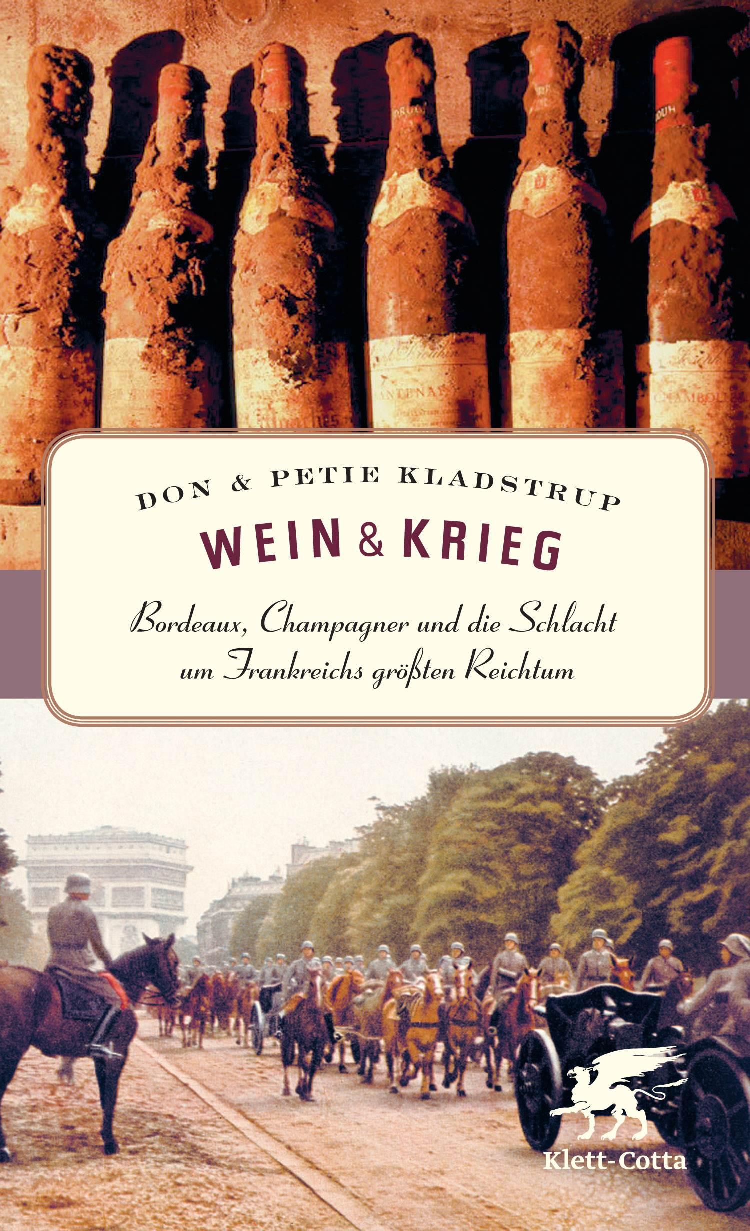 Vorderes Coverbild Wein und Krieg