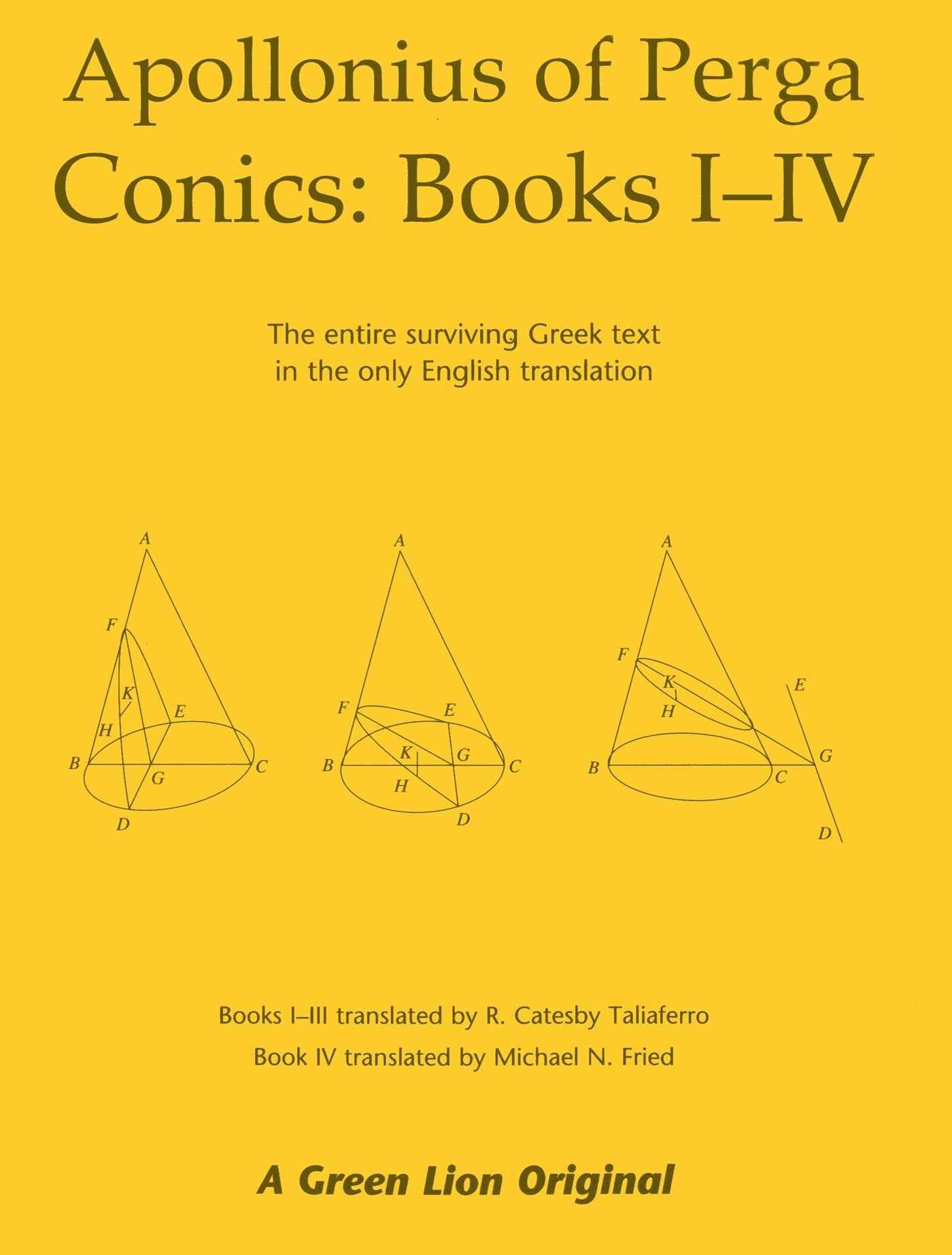 Vorderes Coverbild Conics Books I-IV