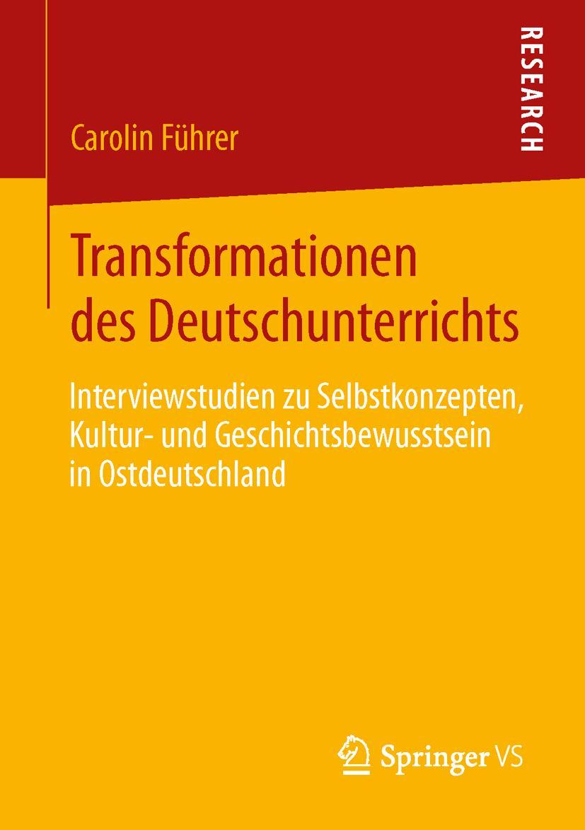 Vorderes Coverbild Transformationen des Deutschunterrichts