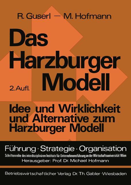 Vorderes Coverbild Das Harzburger Modell