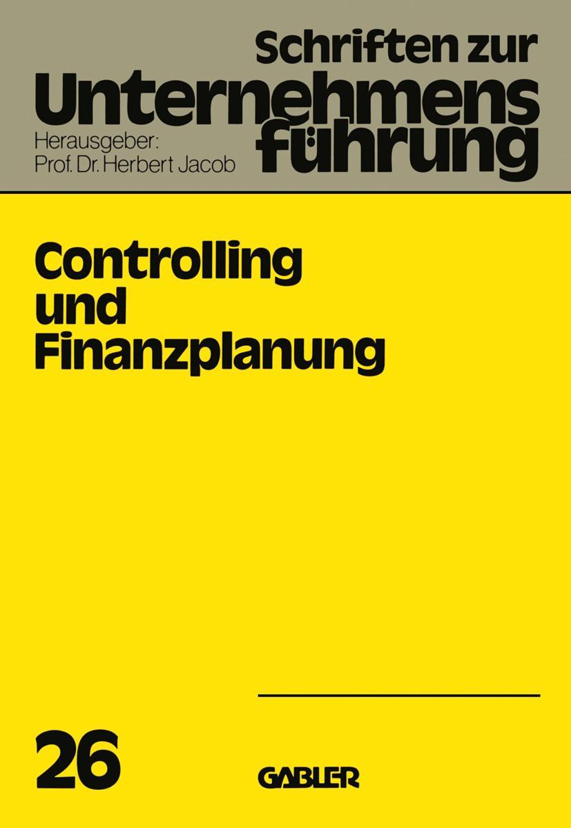 Vorderes Coverbild Controlling und Finanzplanung