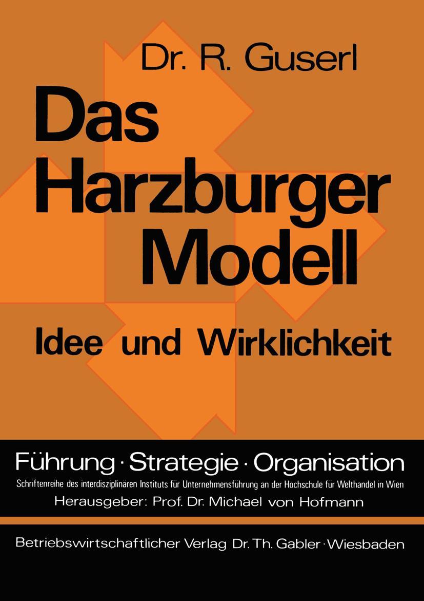 Vorderes Coverbild Das Harzburger Modell