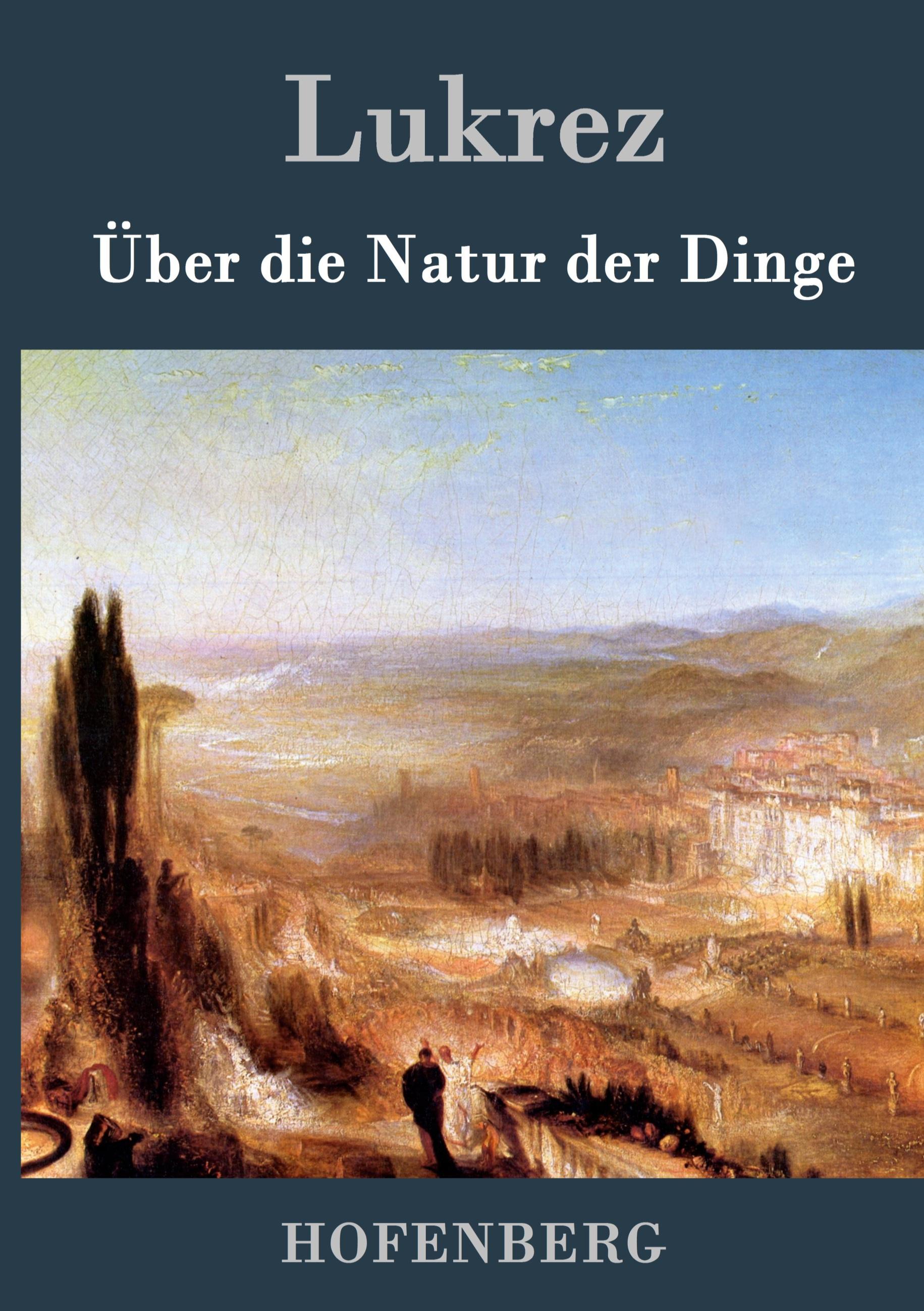 Vorderes Coverbild Über die Natur der Dinge