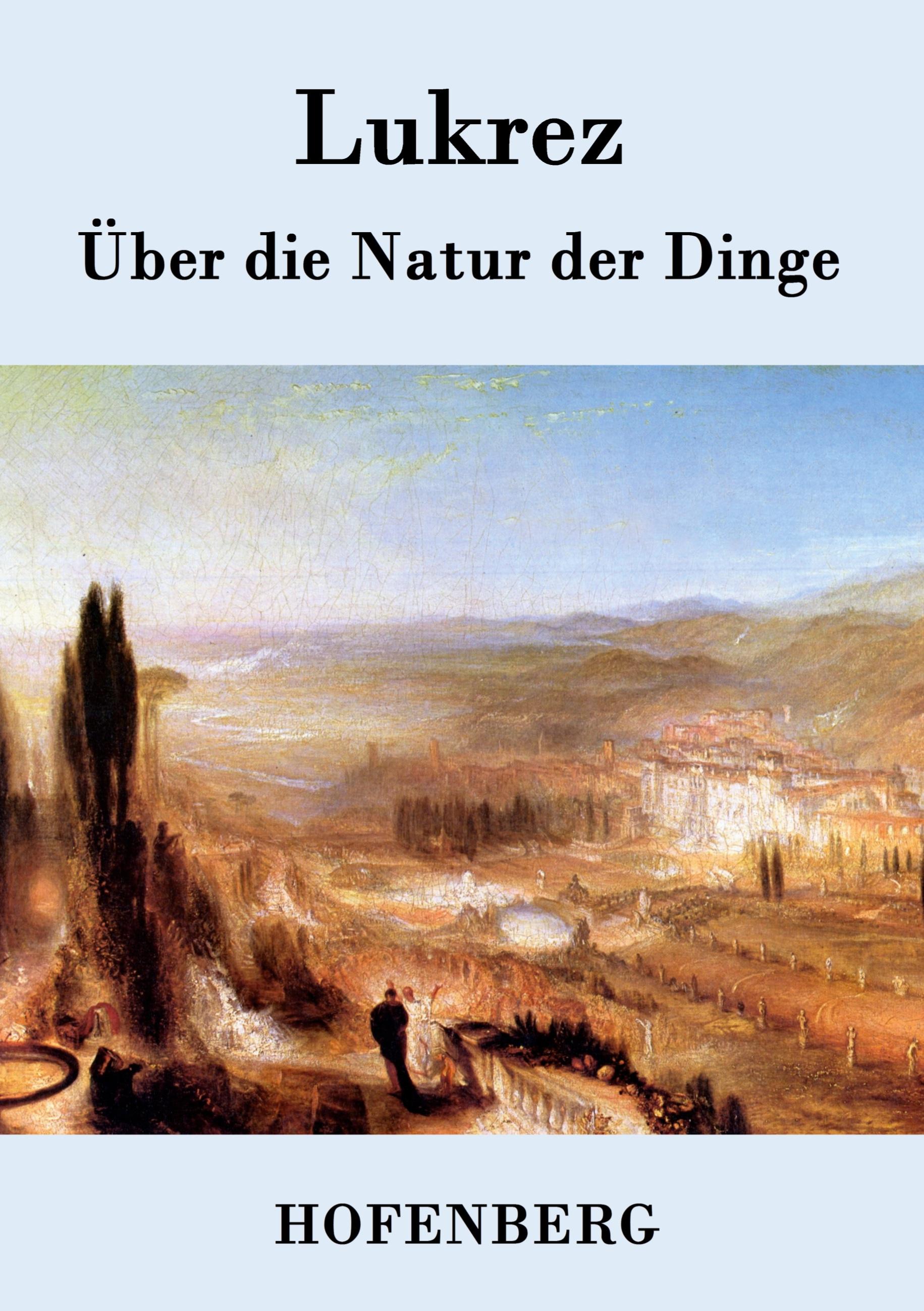 Vorderes Coverbild Über die Natur der Dinge
