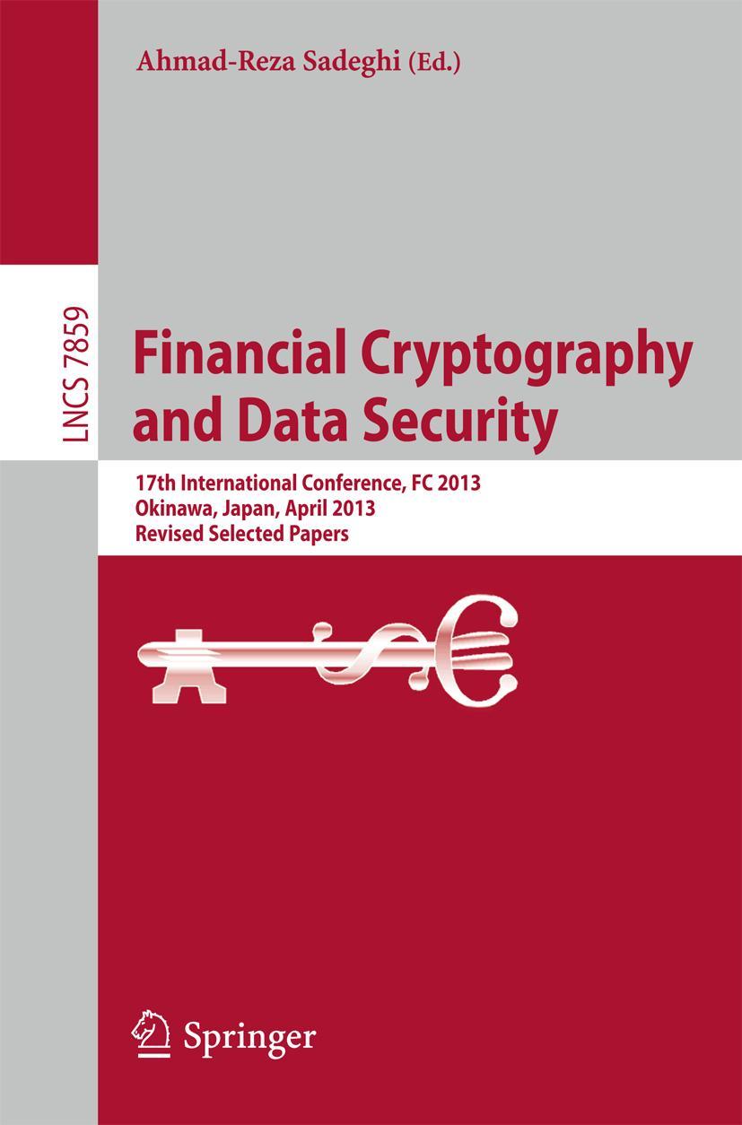 Vorderes Coverbild Financial Cryptography and Data Security
