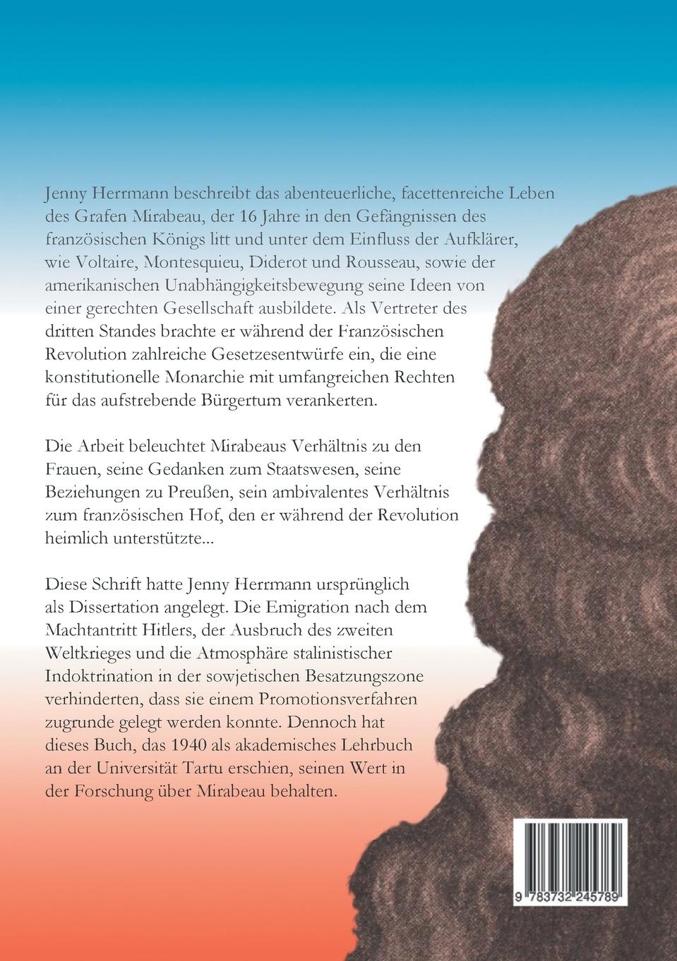 Rückseitencover Mirabeau