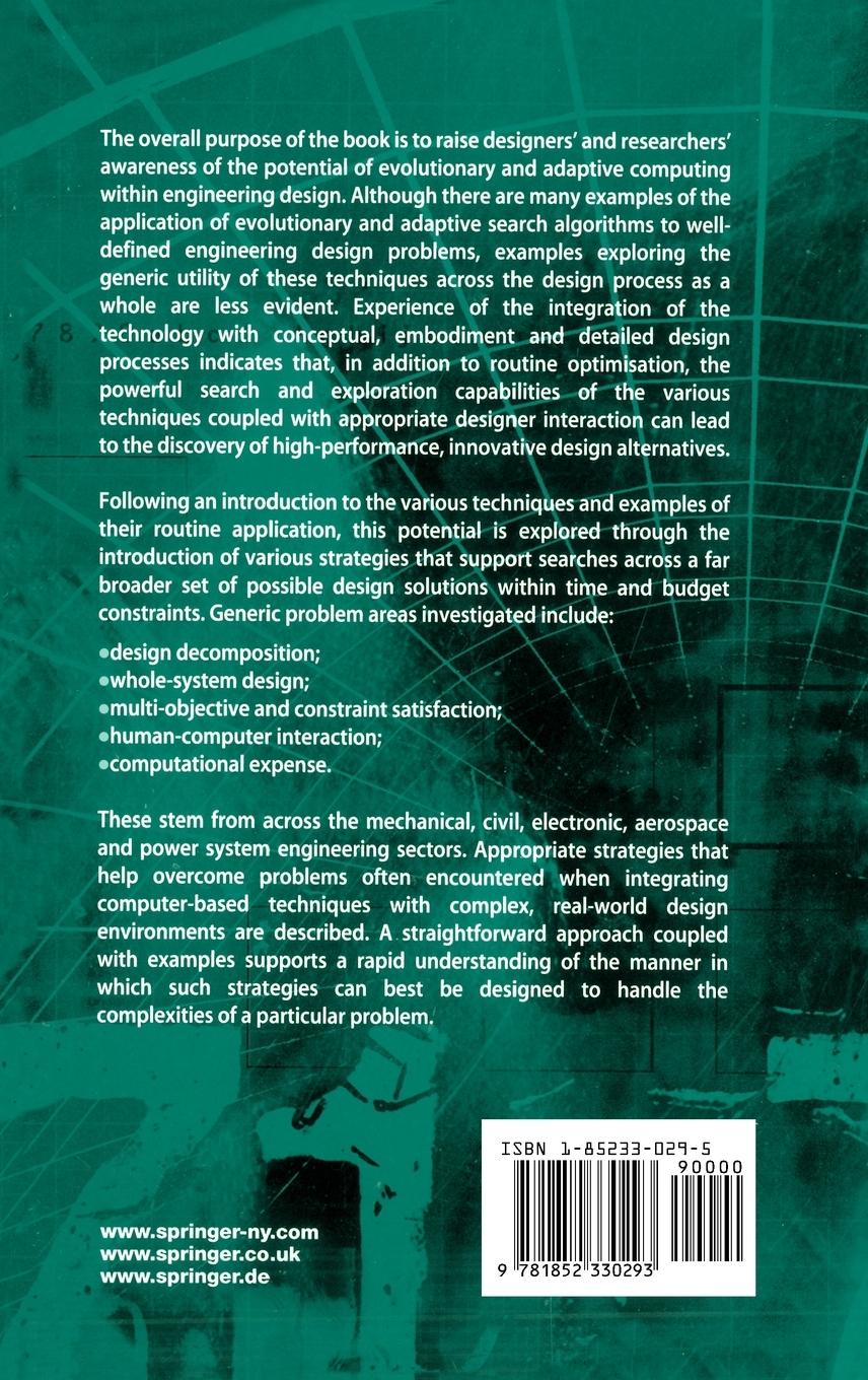 Rückseitencover Evolutionary and Adaptive Computing in Engineering Design