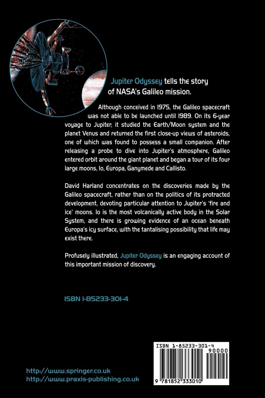 Rückseitencover Jupiter Odyssey