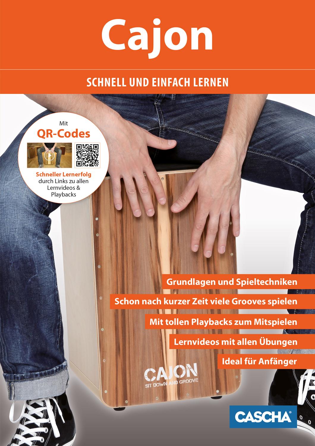 Vorderes Coverbild Cajon - schnell und einfach lernen