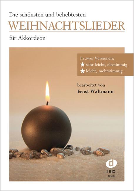 Vorderes Coverbild Weihnachtslieder für Akkordeon