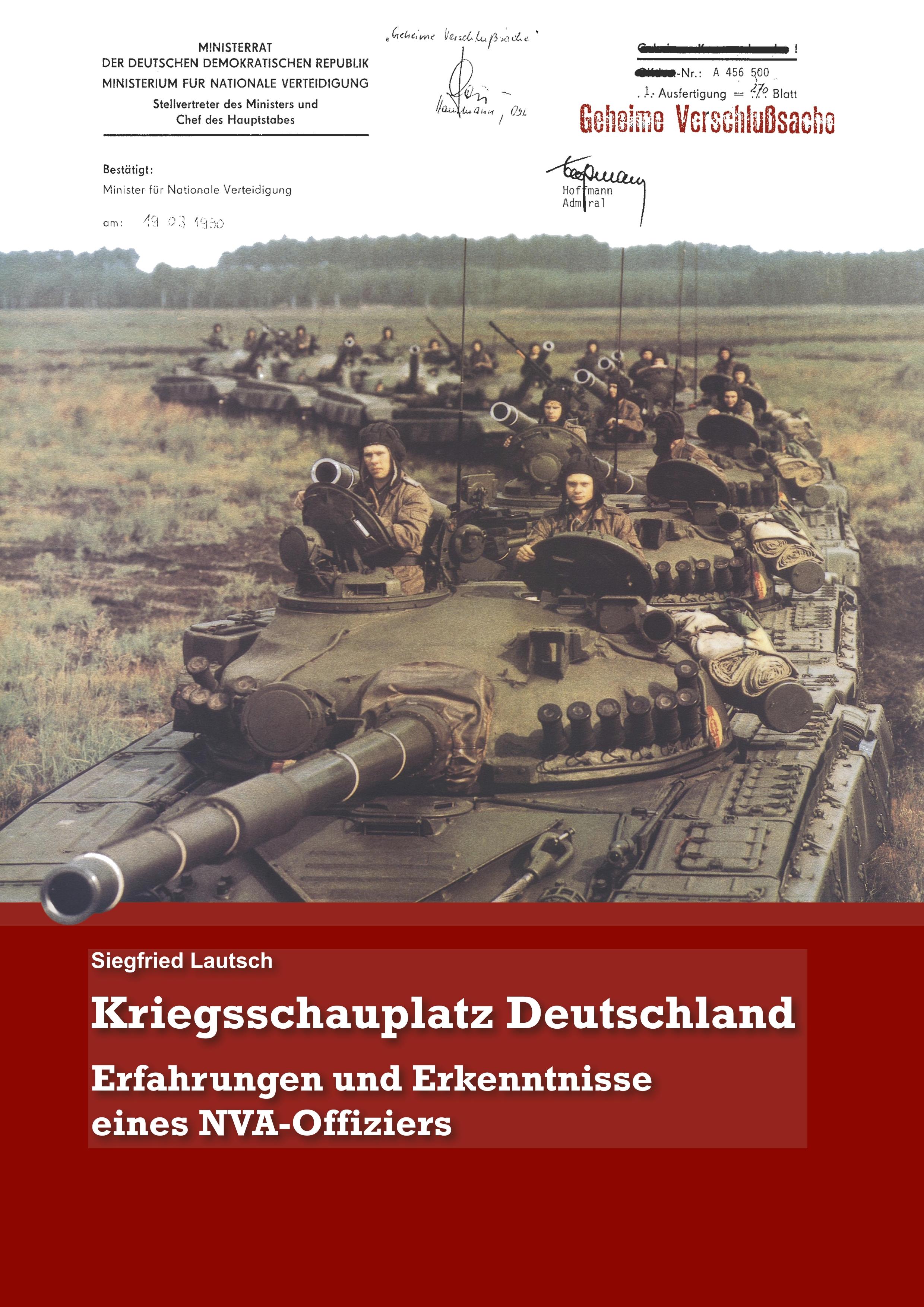 Vorderes Coverbild Kriegsschauplatz Deutschland