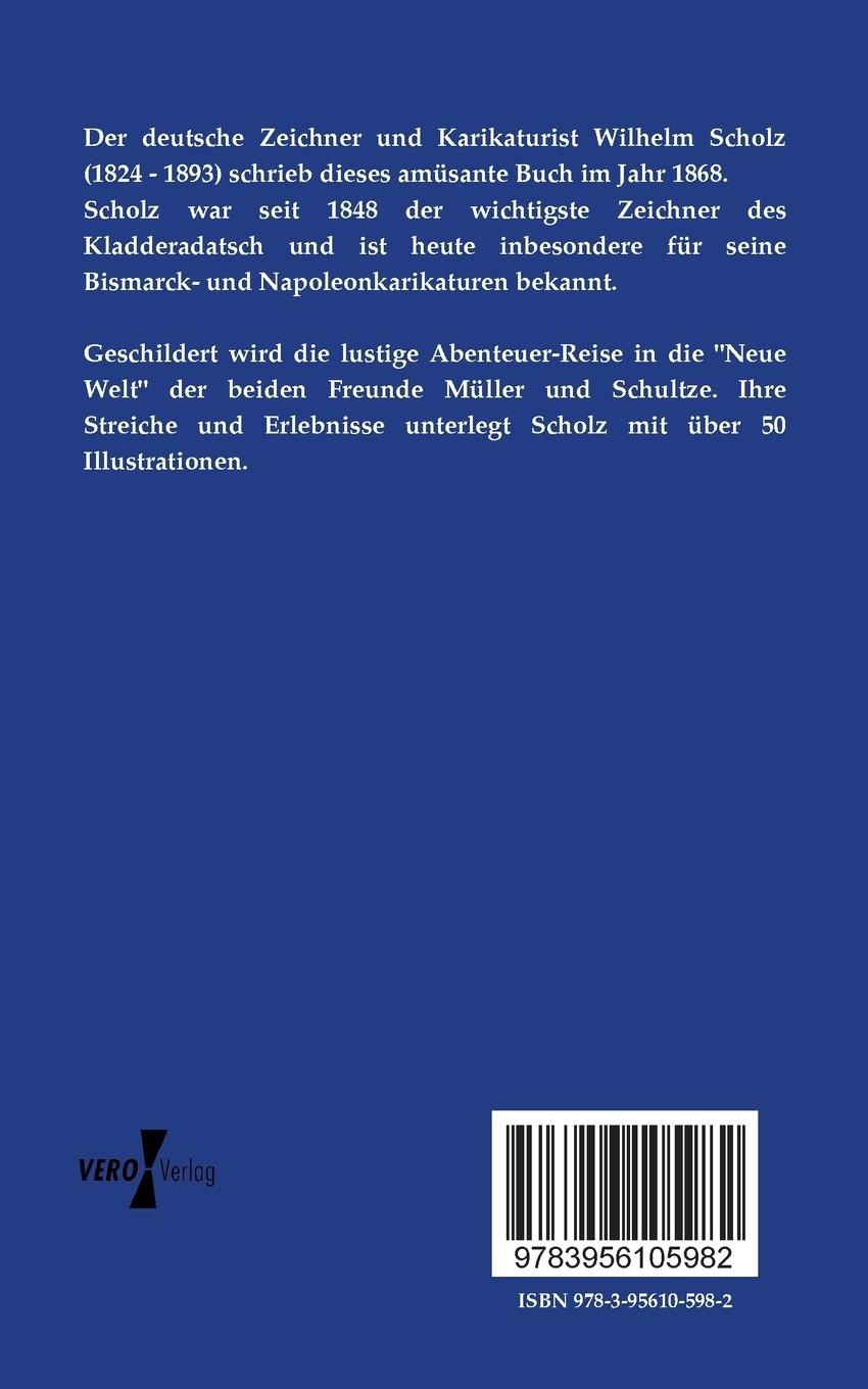 Rückseitencover Schultze und Müller in Amerika