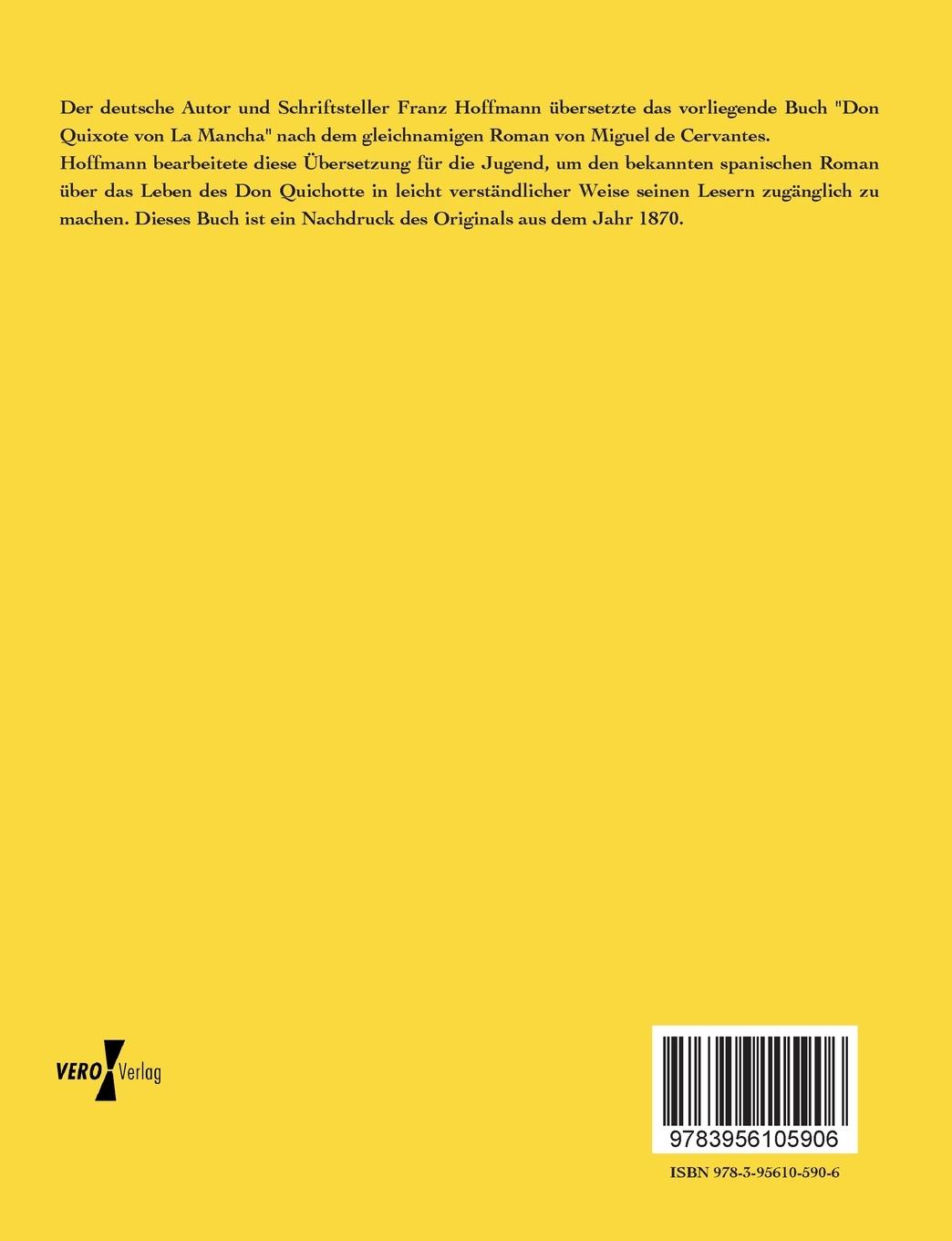 Rückseitencover Don Quixote von La Mancha