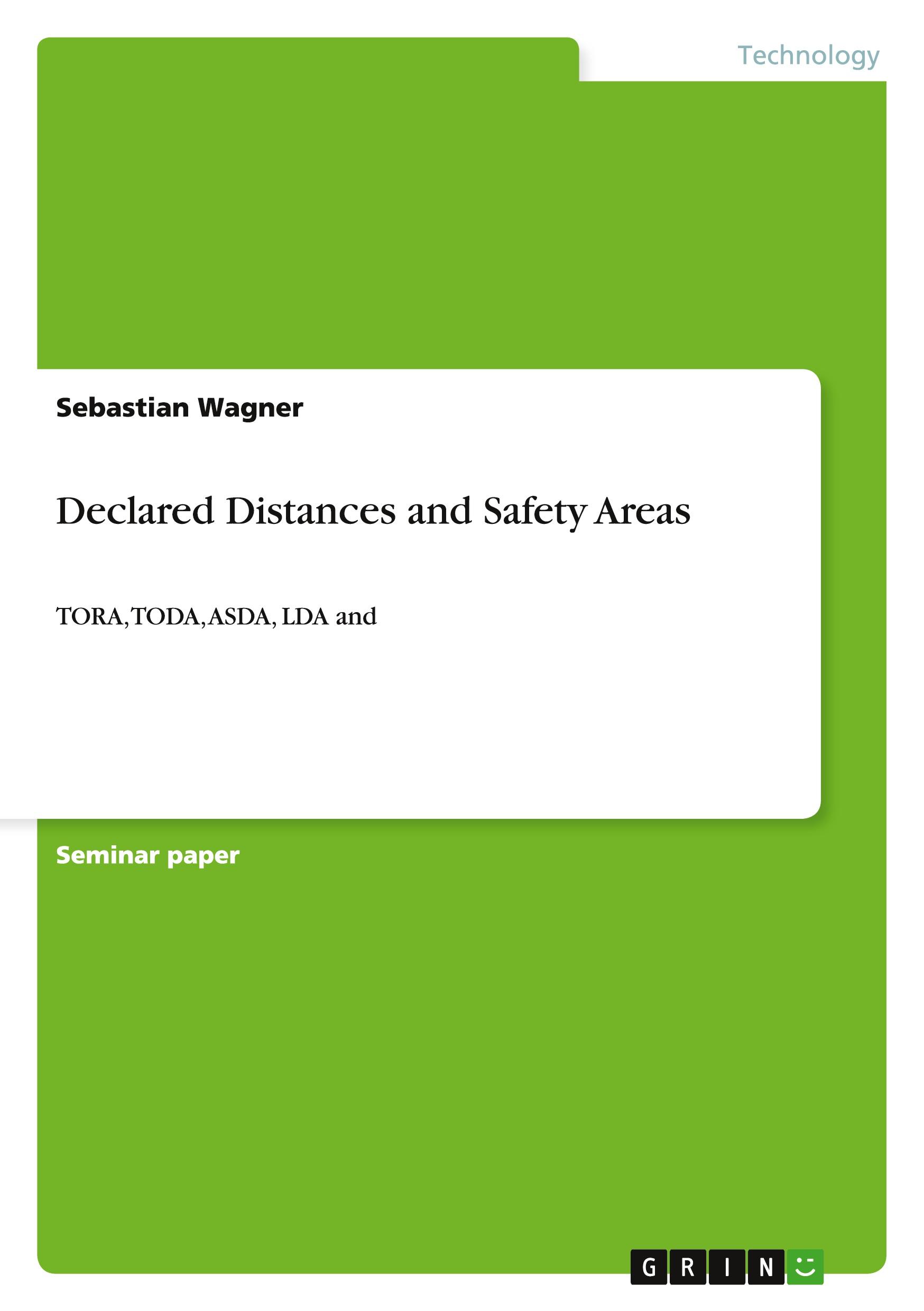 Vorderes Coverbild Declared Distances and Safety Areas