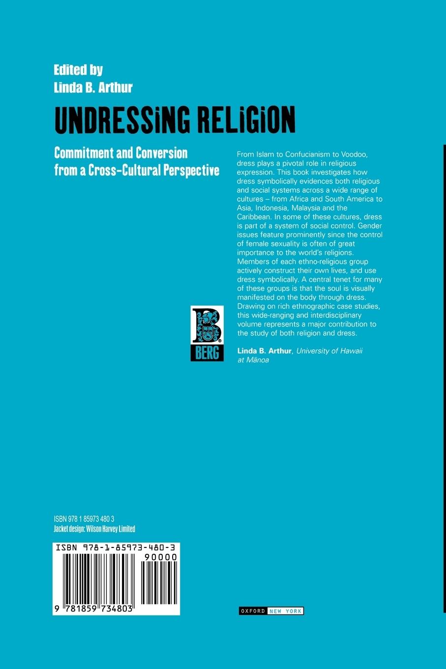 Rückseitencover Undressing Religion