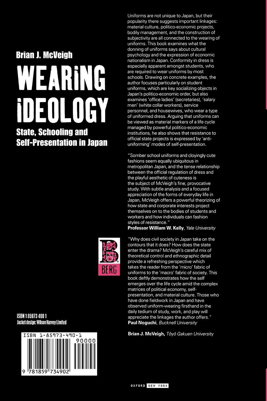 Rückseitencover Wearing Ideology