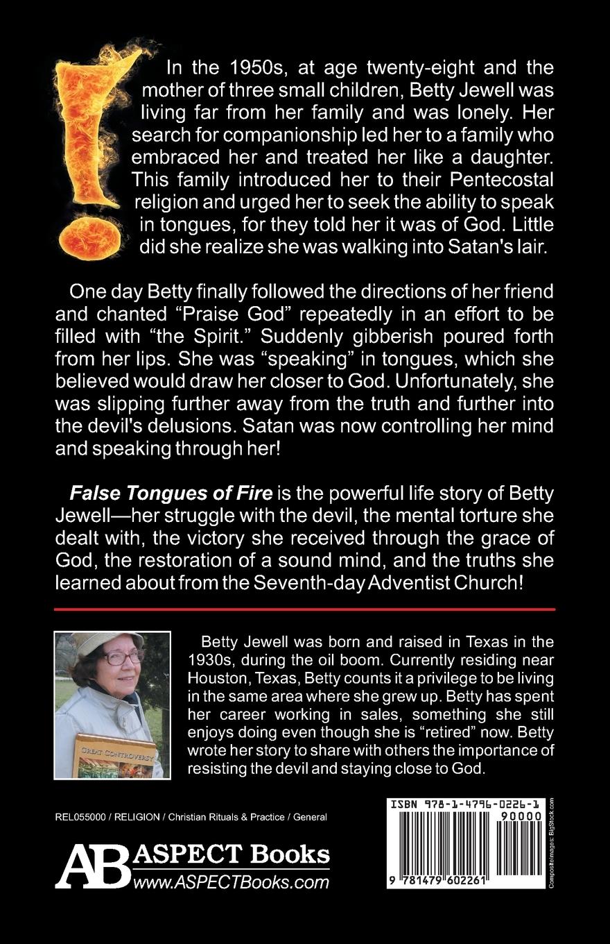 Rückseitencover False Tongues of Fire