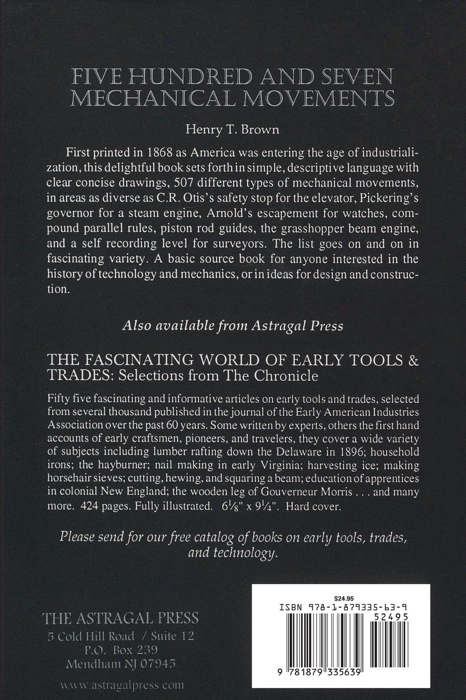 Rückseitencover 507 Mechanical Movements