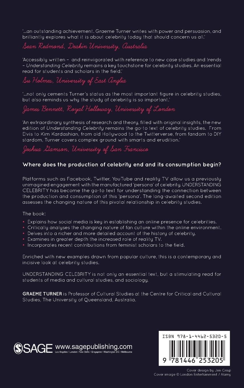 Rückseitencover Understanding Celebrity