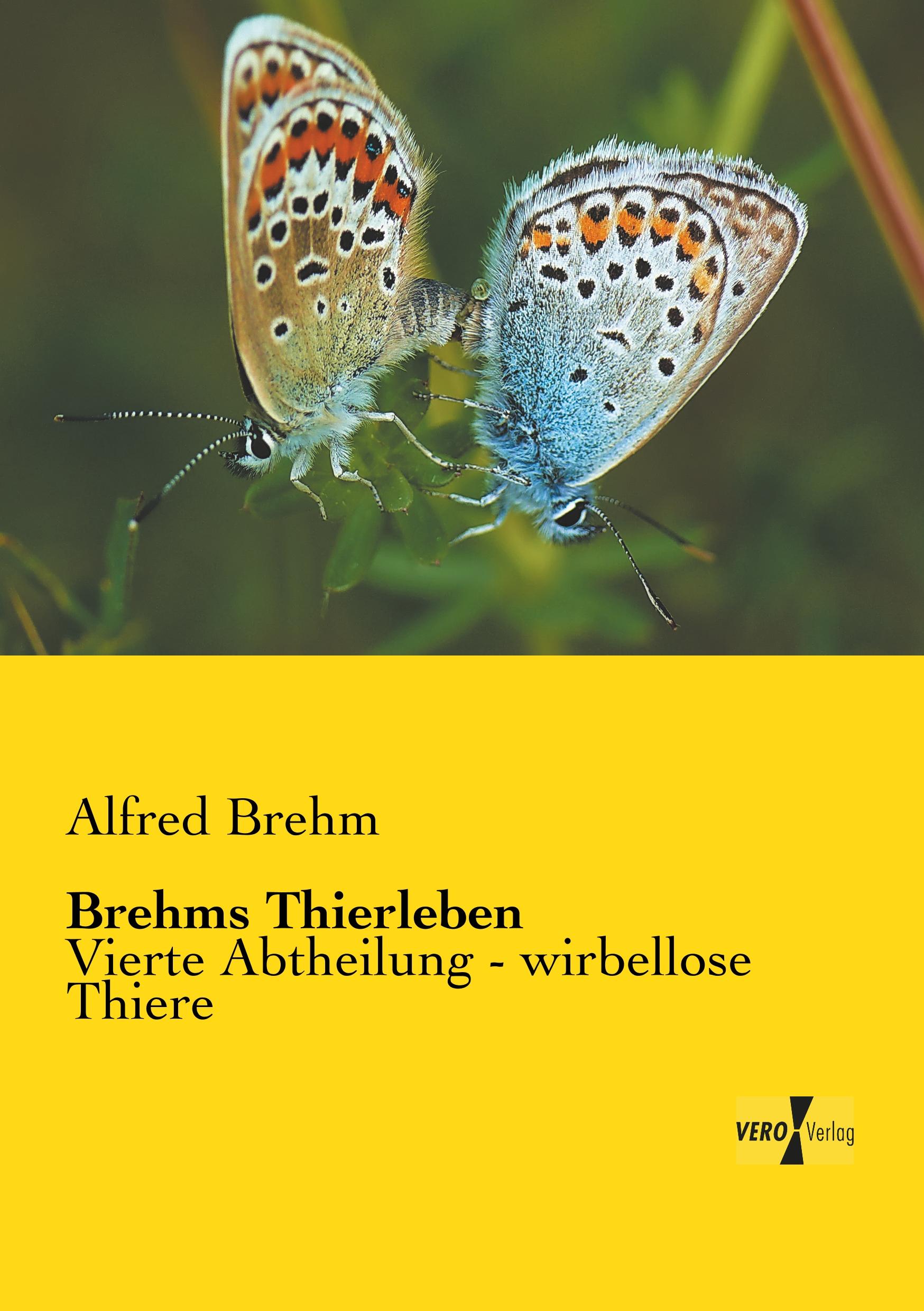 Vorderes Coverbild Brehms Thierleben